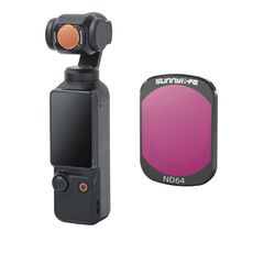 Per DJI Osmo Pocket 3 Sunnylife Camera Lens Filter, filtro: ND64
