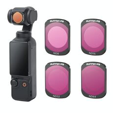 Per DJI Osmo Pocket 3 Sunnylife Camera Lens Filter, filtro: 4 in 1 ND8-64