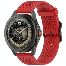 Per Xiaomi Watch S4 Sport Liquid Pure Color Cinturino in silicone (rosso)