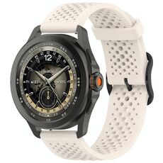 Per Xiaomi Watch S4 Sport Liquid Pure Color Silicone Watch Band (Starlight)