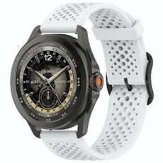 Per Xiaomi Watch S4 Sport Liquid Pure Color Cinturino in silicone (bianco)