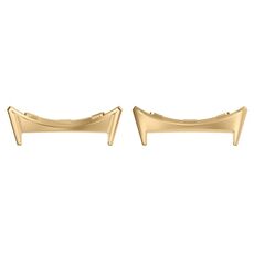 Per Google Pixel Watch 3 41mm 1 paio di connettori per cinturini in acciaio inossidabile (oro)