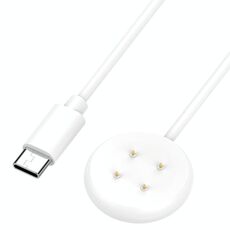 Per Google Pixel Watch 3 41/45mm USB-C/Type-C Interfaccia Smart Watch Cavo di Ricarica, Lunghezza: 1m (Bianco)