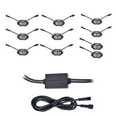 10 in 1 Car Chassis Light RGB Luce colorata per atmosfera