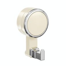 Ganci a ventosa per il bagno, organizer da parete per la casa (bianco latte)
