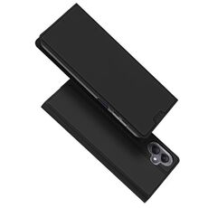 Per Samsung Galaxy A06 4G DUX DUCIS Skin Pro Series Custodia in pelle Flip per telefono (nero)