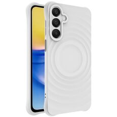 Per Samsung Galaxy A16 5G IMAK UC-6 Series Custodia morbida per telefono Manbo Frosting (bianca)