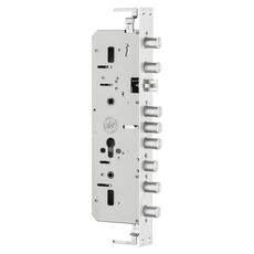 Corpo serratura porta di sicurezza in acciaio 6068 per serratura meccanica e serratura con impronta digitale, Sepc: 388 x 30 mm