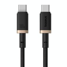 Cavo di ricarica rapida Baseus Dura Series USB-C / Type-C a USB-C / Type-C 100W, lunghezza: 2 m (oro nero)
