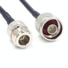 Cavo adattatore RG58 N maschio a N femmina da 1 m, cavo di estensione radio WiFi