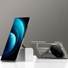 Per vivo X100 Pro Custodia per telefono con supporto di raffreddamento straordinario (titanio)