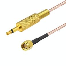 Cavo RF coassiale a bassa perdita RG316 da 20 cm SMA maschio a 3,5 mm maschio 50 ohm