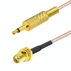 Cavo RF coassiale a bassa perdita RG316 da 20 cm SMA femmina a 3,5 mm maschio 50 ohm