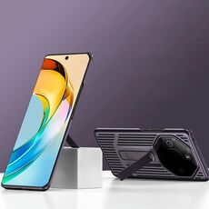 Per Honor X50 / X50 Pro / X50 GT Custodia per telefono con supporto di raffreddamento straordinario (viola scuro)