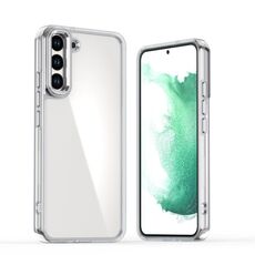 Per Samsung Galaxy S22+ 5G Shine Custodia per telefono in acrilico ad alta trasparenza (bianco)