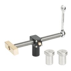 Morsa da tavolo regolabile per lavorazione del legno, morsetto a clip rapido fisso, modello: 20 mm + 2 morsetti da tavolo