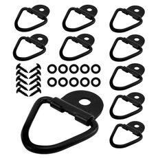 10 pezzi/set gancio bullonato per rimorchio ATV camion anello di fissaggio del carico