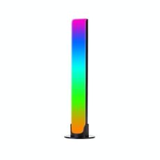 RGB Controllo del suono Rhythmic Response Lights Musica Ambient LED Pick-up Lights Ricarica (Aggiornamento nero)