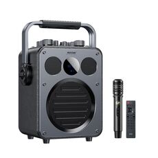 WK Beluga D7 Conductor HiFi Altoparlante portatile Bluetooth per esterni (nero)