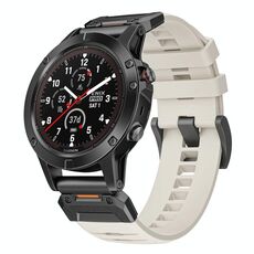 Per cinturino a sgancio rapido in fluorogomma per Garmin Fenix ​​7X (Starlight)