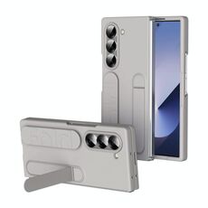Per Samsung Galaxy Z Fold6 5G Custodia per telefono con cinturino a forma di stella (polvere di titanio)