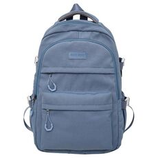 Zaino per studenti Borsa da viaggio leggera Borsa da pendolare di grande capacità per uomini e donne (blu)