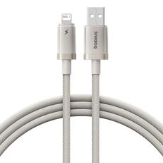 Cavo di ricarica rapida Baseus Titanium Alloy Series 2.4A USB a 8 pin, lunghezza: 1 m (oro)