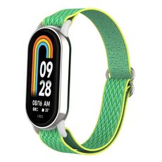 Per Xiaomi Smart Band 9/8 Cinturino in nylon elastico con spina in plastica (giallo brillante)