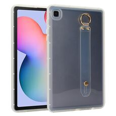 Per Samsung Galaxy Tab S6 Lite 2024 / 2022 Custodia per tablet morbida in TPU ibrida per PC (trasparente)