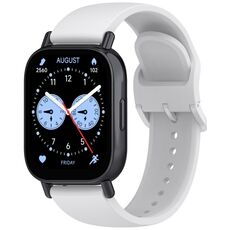 Per Redmi Watch 5 Active Color Buckle cinturino in silicone color puro (grigio cocco)