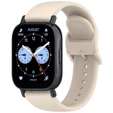 Per Redmi Watch 5 Lite Color Buckle Pure Color Silicone Watch Band (Avorio Bianco)