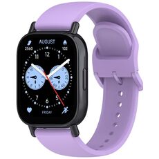 Per Redmi Watch 5 Lite Color Buckle Cinturino in silicone color puro (viola)