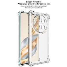 Per Honor X60 Pro IMAK UX-4 Series Custodia antiurto a quattro angoli per telefono (trasparente)
