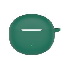 Per Realme Buds T01 Wireless Earphone Custodia protettiva in silicone (verde scuro)