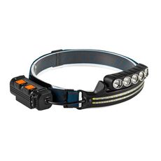W691-1 XPG + COB Faro a induzione Lampada frontale ricaricabile di tipo C