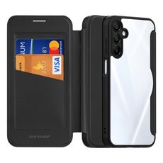 Per Samsung Galaxy A16 4G / 5G DUX DUCIS Skin X Pro Series Custodia in pelle per telefono PC + TPU (nero)