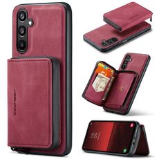 Per Samsung Galaxy A16 5G JEEHOOD J02 Custodia in pelle con cerniera magnetica orizzontale (rosso)