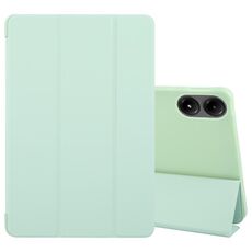 Per Honor Pad X8 / X9 Custodia per tablet in silicone e pelle a tre ante (verde)