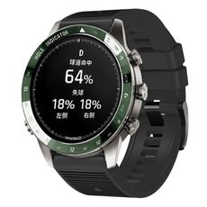 Per cinturino da orologio a sgancio rapido in silicone da 22 mm Garmin (nero)