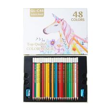 Set di matite colorate graffiti dipinte a mano, specifiche: 48 colori a base di olio