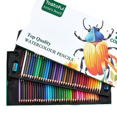 Set di matite colorate graffiti dipinte a mano, specifiche: 120 colori solubili in acqua