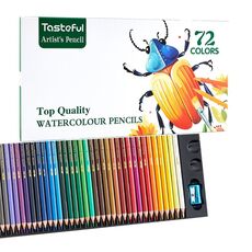Set di matite colorate Graffiti dipinte a mano, specifiche: 72 colori solubili in acqua