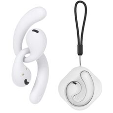Auricolari Bluetooth 5.4 OWS auricolari wireless sospesi con cancellazione del rumore, auricolari sportivi stereo (bianchi)