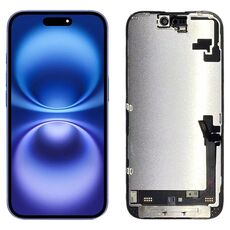 Per iPhone 16 Schermo OLED Super Retina XDR originale