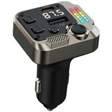 Trasmettitore FM Bluetooth a doppia porta C68 PD 30W Caricabatteria per auto Lettore musicale Chiamata in vivavoce