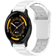 Per cinturino in silicone a forma di I da 22 mm Garmin (bianco)