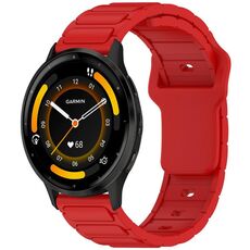 Per cinturino in silicone a forma di I da 22 mm Garmin (rosso)