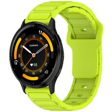 Per cinturino in silicone a forma di I Garmin da 22 mm (verde lime)