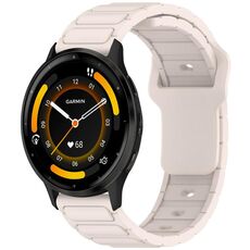 Per cinturino in silicone a forma di I da 22 mm Garmin (Starlight)