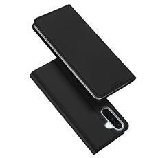 Per Samsung Galaxy A36 5G DUX DUCIS Skin Pro Series Custodia in pelle Flip per telefono (nero)
